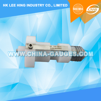 7006-22A-4 E27 Gauge for Testing Contact-Making and Protection Against Accidental Contact During Insertion of Lamps in Lampholde