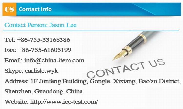 Telecom Test Probe for IEC60950 Figure 2c