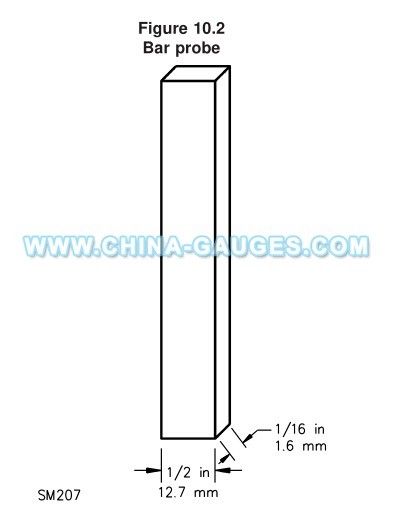 UL 1278 Figure 10.2 Bar Probe SM207